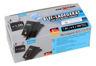 ANSMANN Batterie-Ladegerät ALCS 2-12/0.4