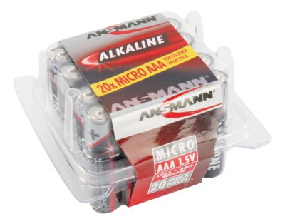 ANSMANN Alkaline Batterie Micro AAA / LR03 20er Box