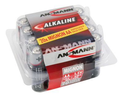 ANSMANN Alkaline Batterie Mignon AA / LR6 20er Box