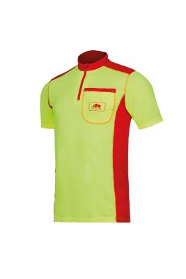 SIP Funktionsshirt kurzarm Farbe gelb/rot Größe XL