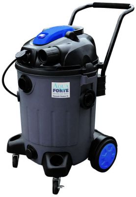 AquaForte Vakuum Teichsauger XL 1400 Watt inkl Ansaug & Ablaufschlauch